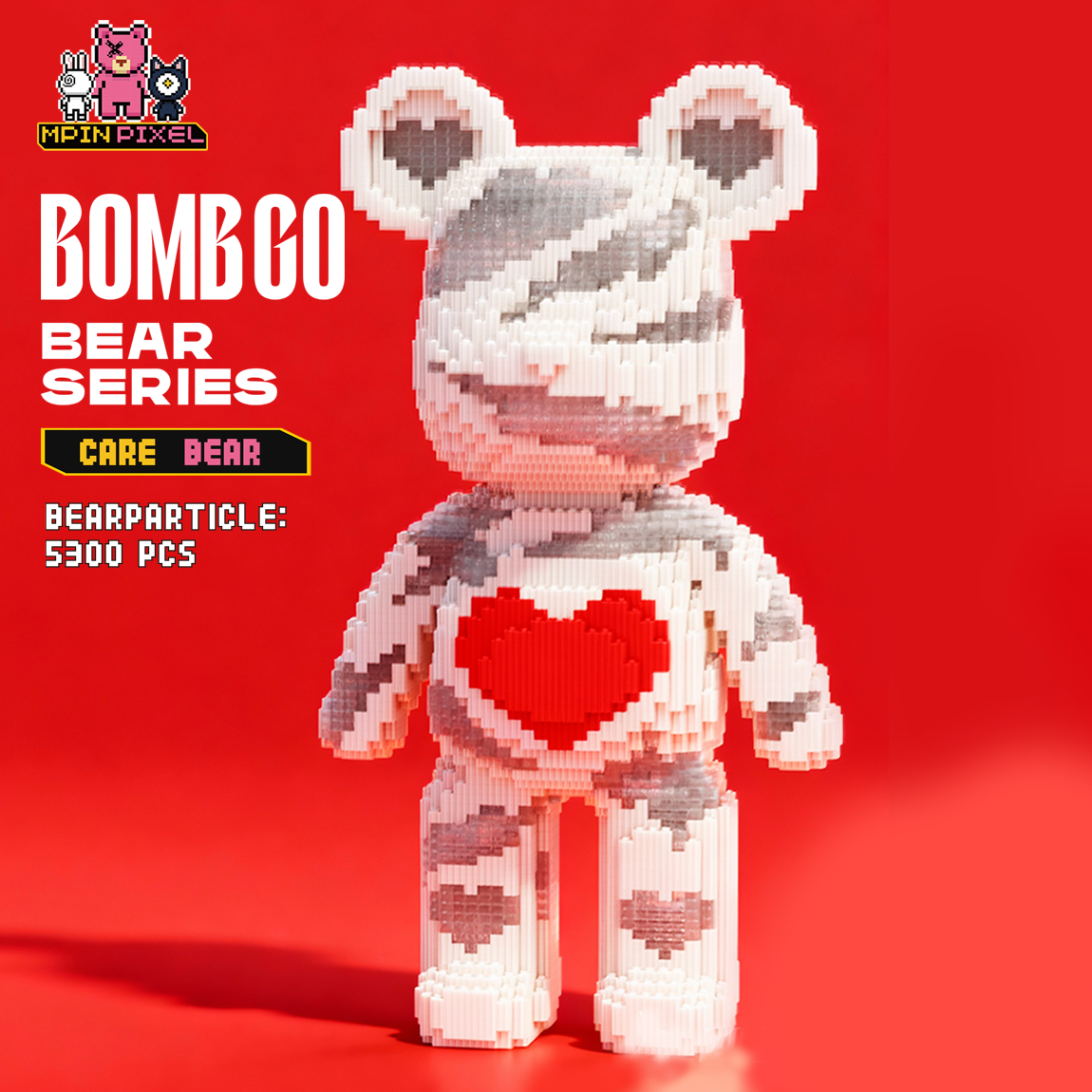 [BOMBGO Bear] Care Bear (5300 pcs)