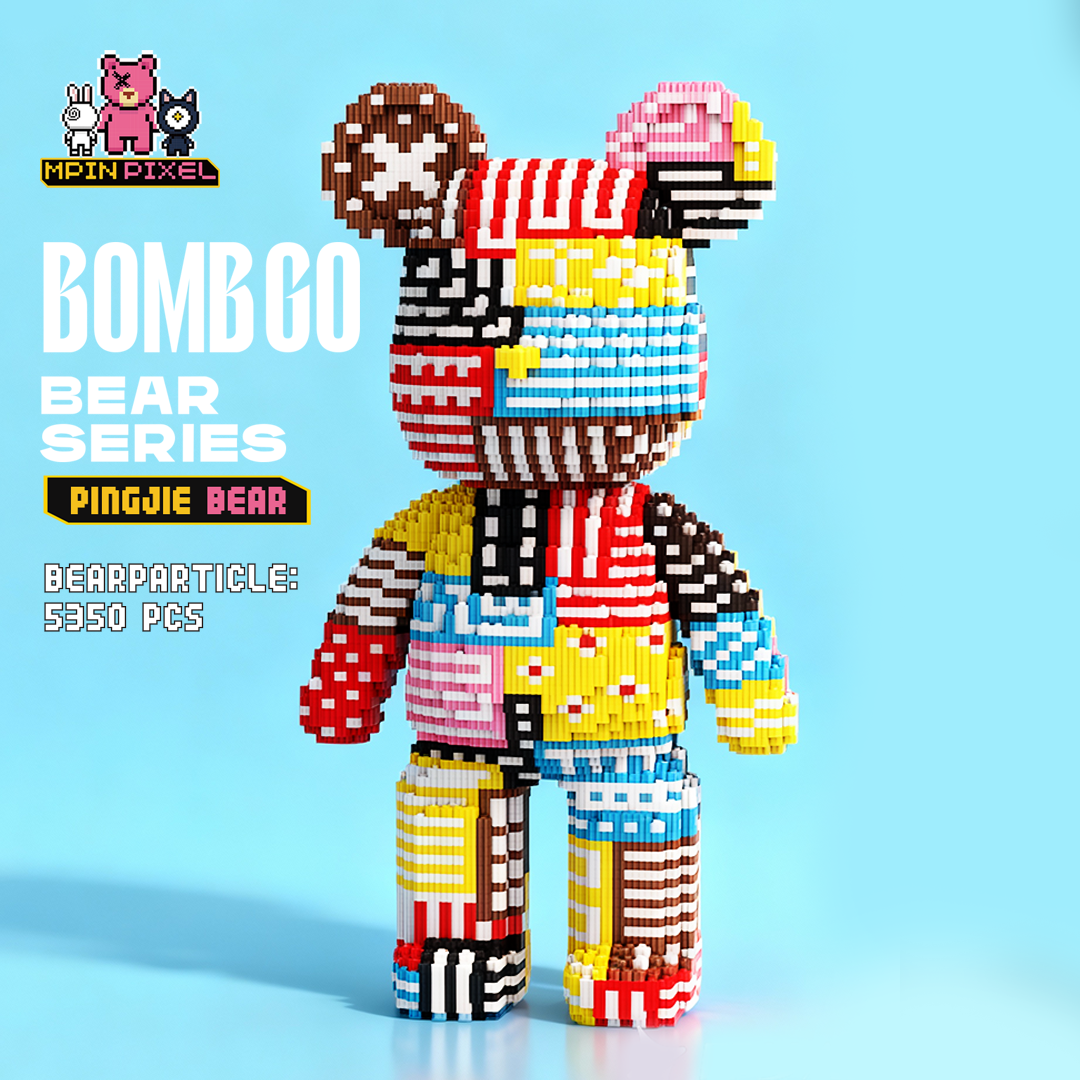 [BOMBGO Bear] Pingjie Bear (5350 pcs)