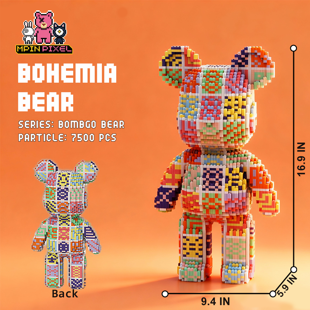 [BOMBGO Bear] Bohemia Bear (7500 pcs)