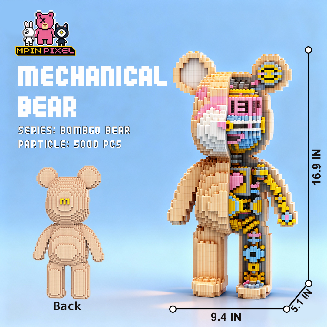 [BOMBGO Bear] Mechanical Bear (5000 pcs)