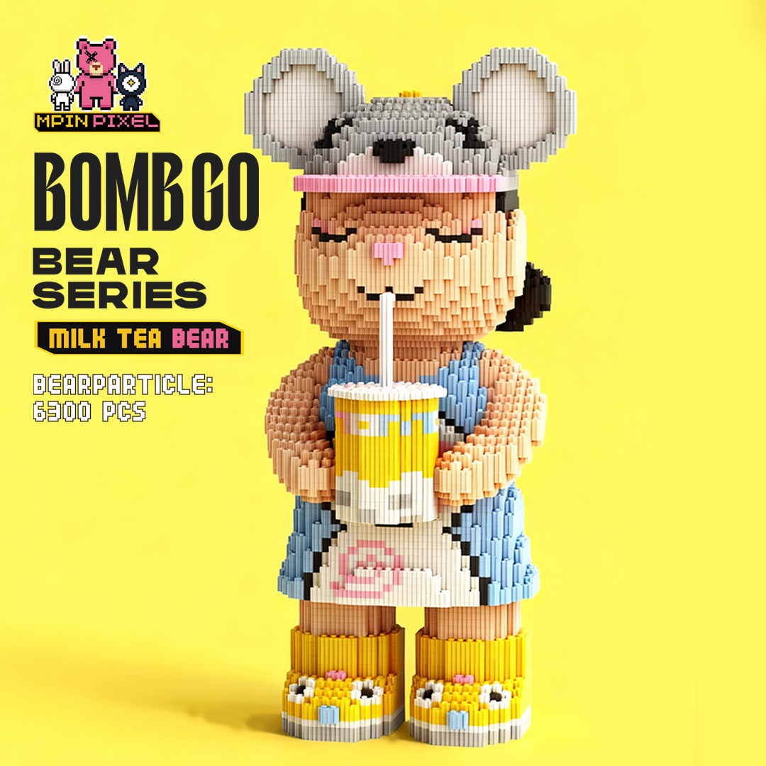 [BOMBGO Bear] Milk Tea Bear (5300 pcs)