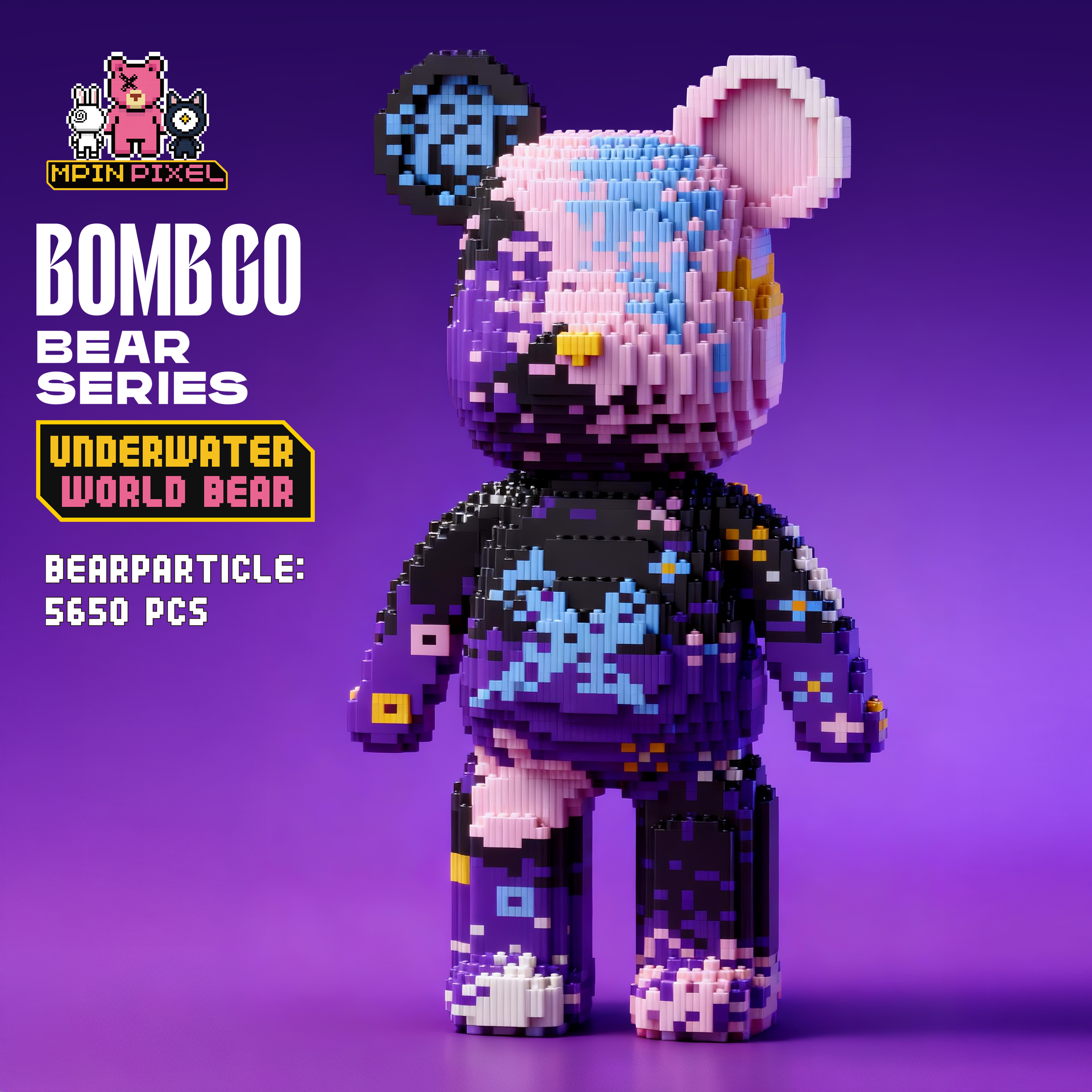 [BOMBGO Bear] Underwater World Bear (5650 pcs)