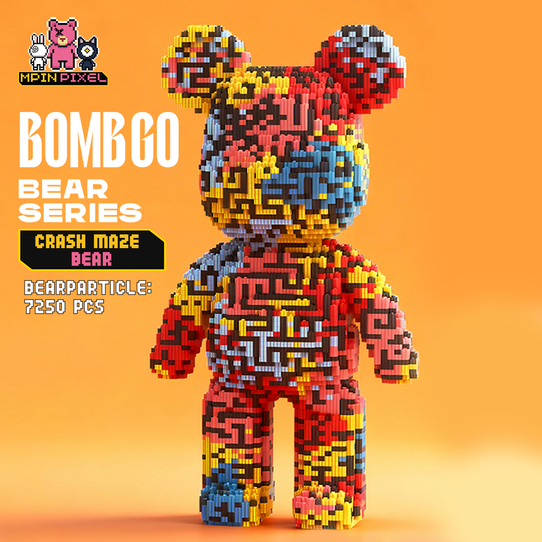 [BOMBGO Bear] Crash Maze Bear (7250 pcs)