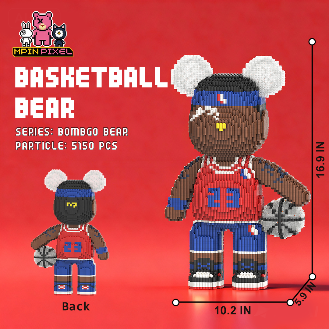 [BOMBGO Bear] Basketball Bear (5150 pcs)