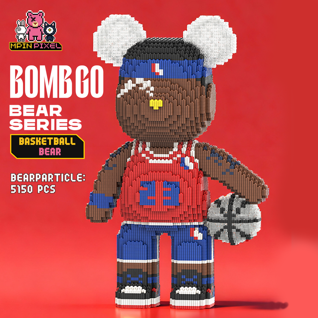 [BOMBGO Bear] Basketball Bear (5150 pcs)