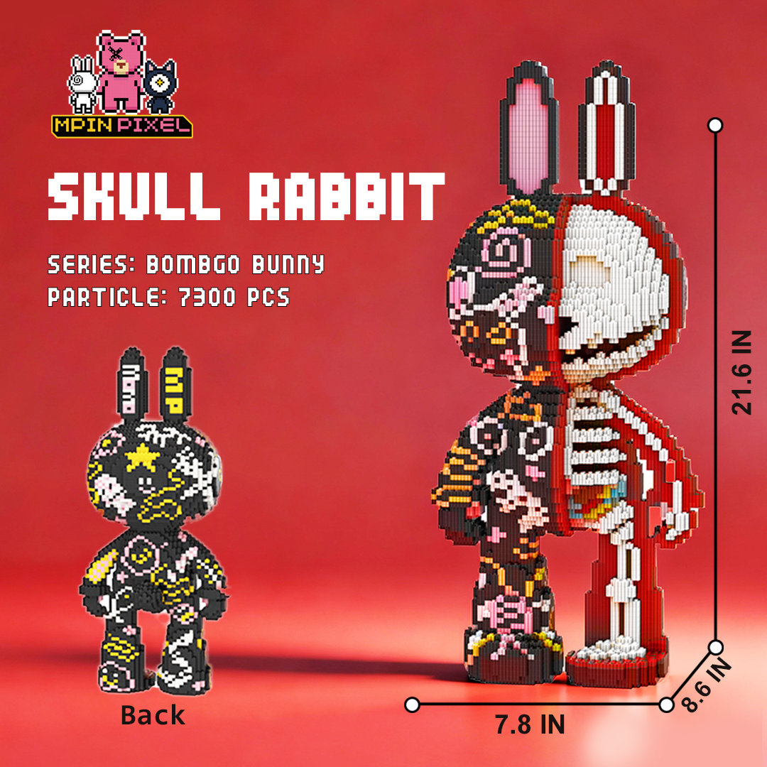 [Momo Rabbit] Skull Rabbit (7300 pcs)
