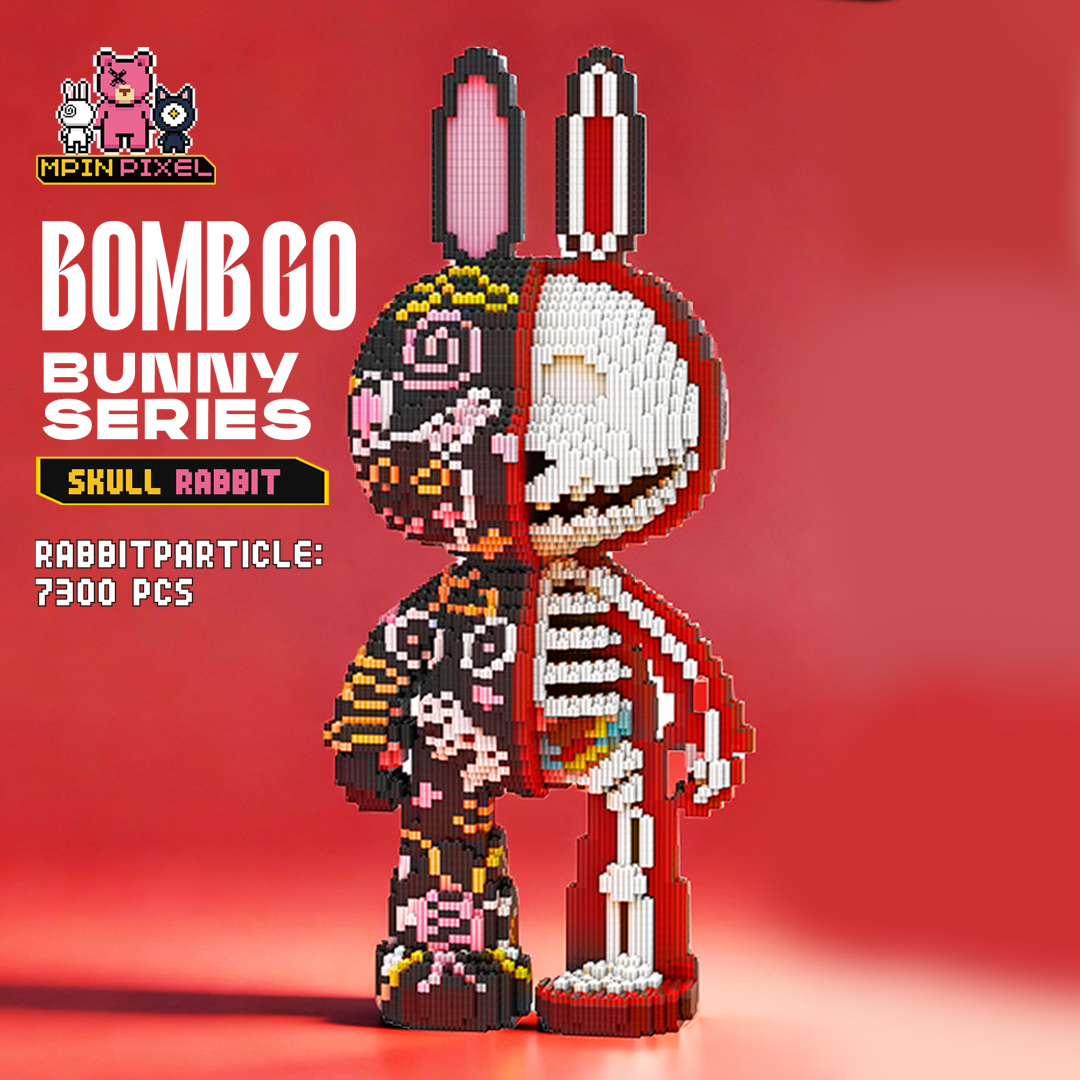 [Momo Rabbit] Skull Rabbit (7300 pcs)
