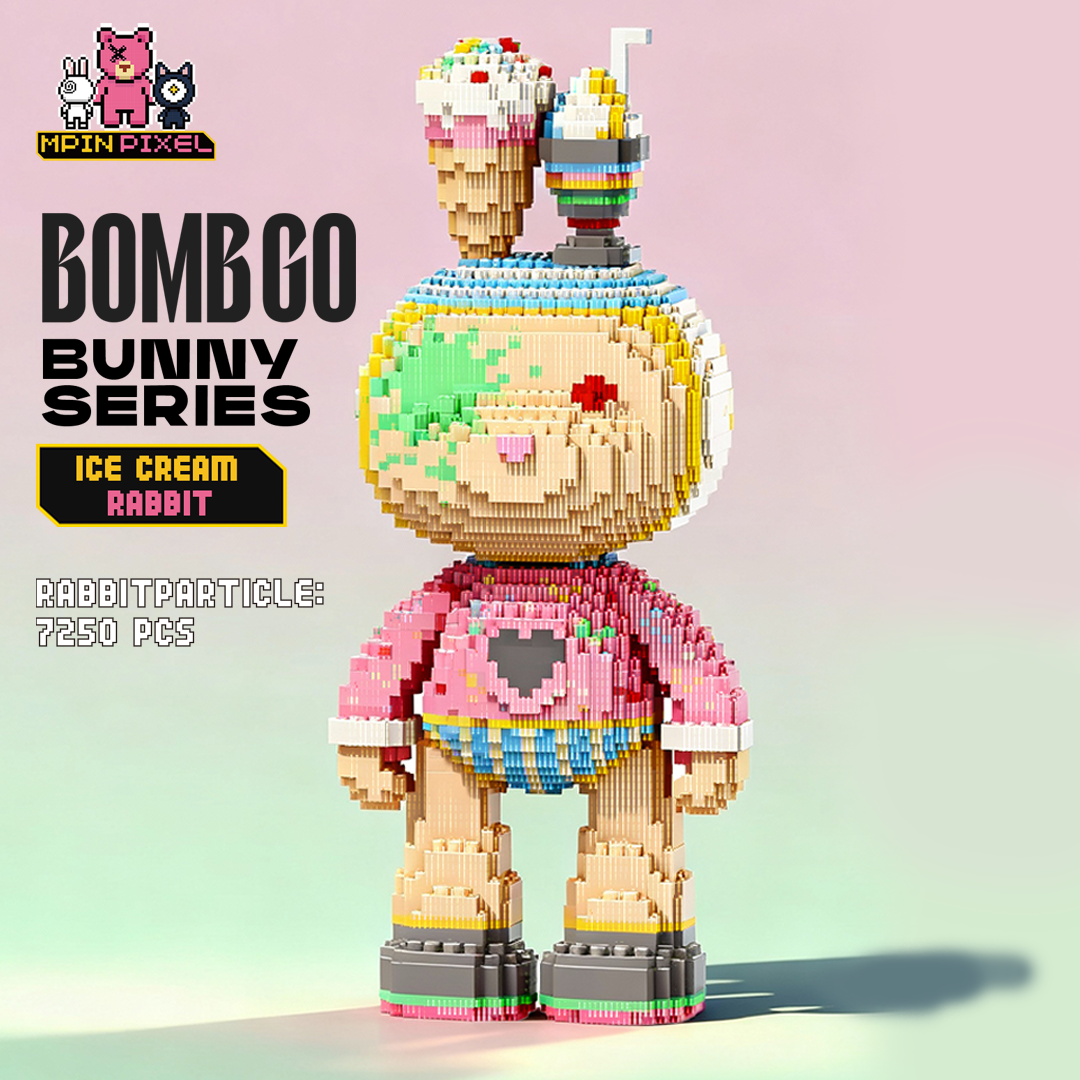 [Momo Rabbit] Ice Cream Rabbit (7250 pcs)
