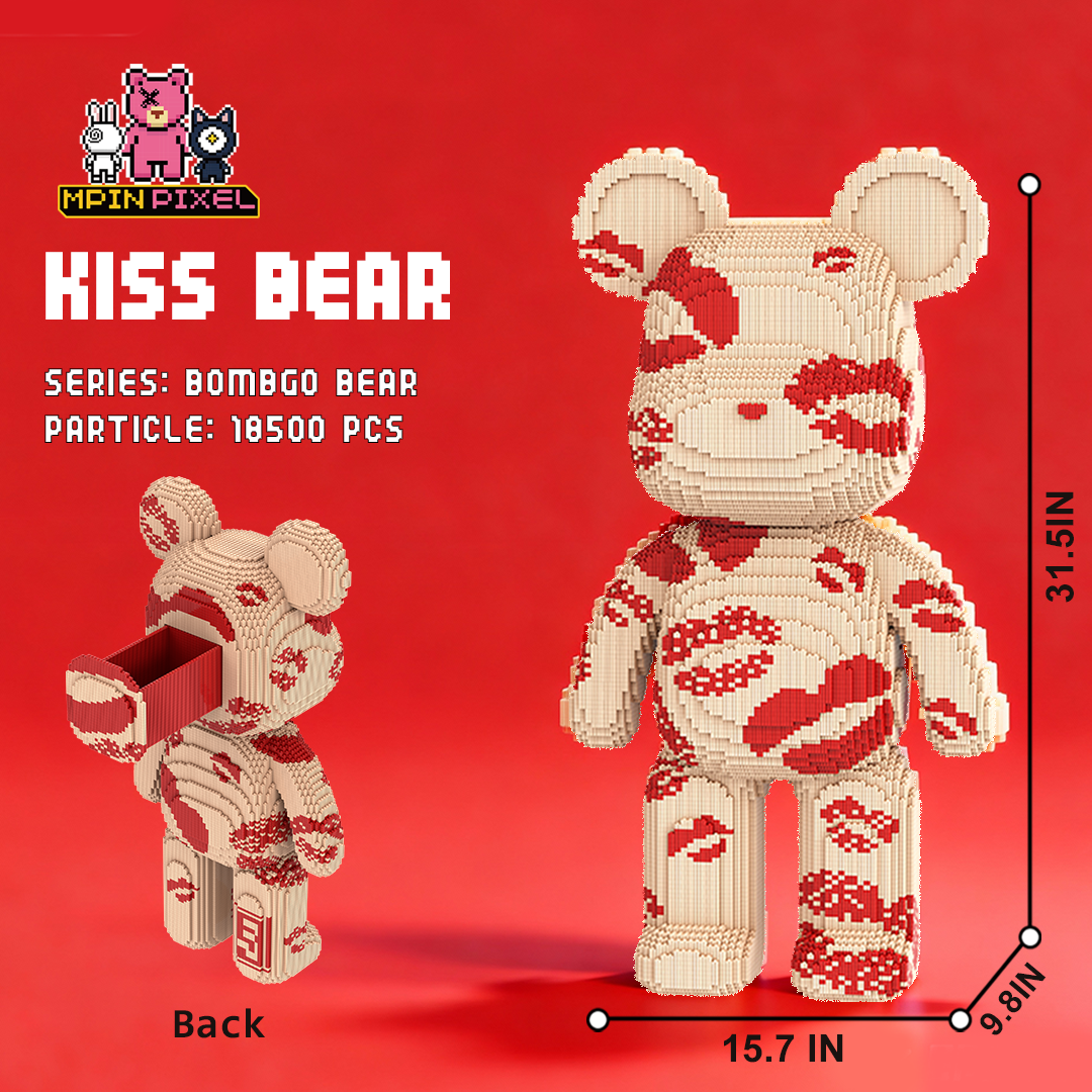 [BOMBGO Bear] Kiss Bear (18300 pcs)