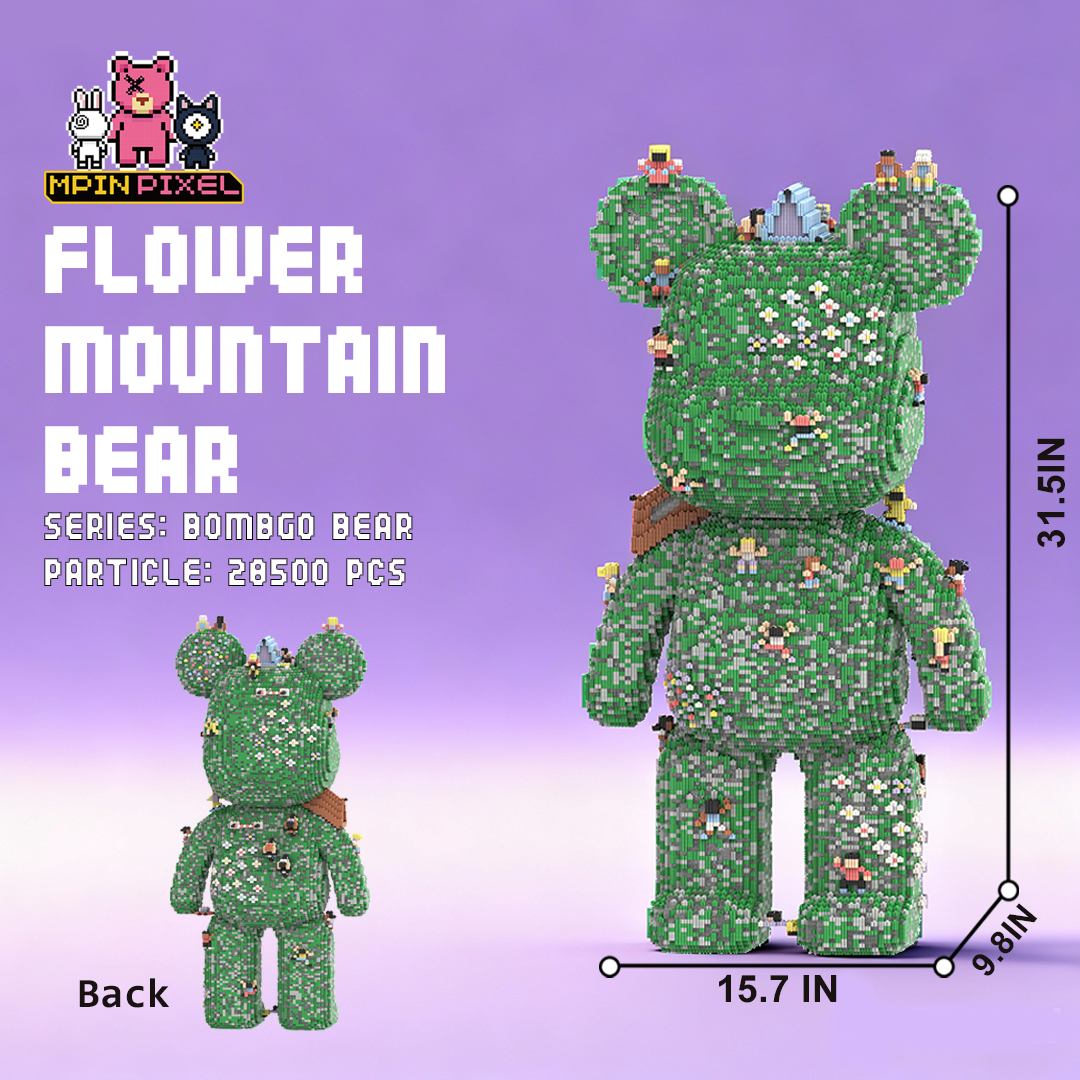 [BOMBGO Bear] Flower Mountain Bear (28500 pcs)