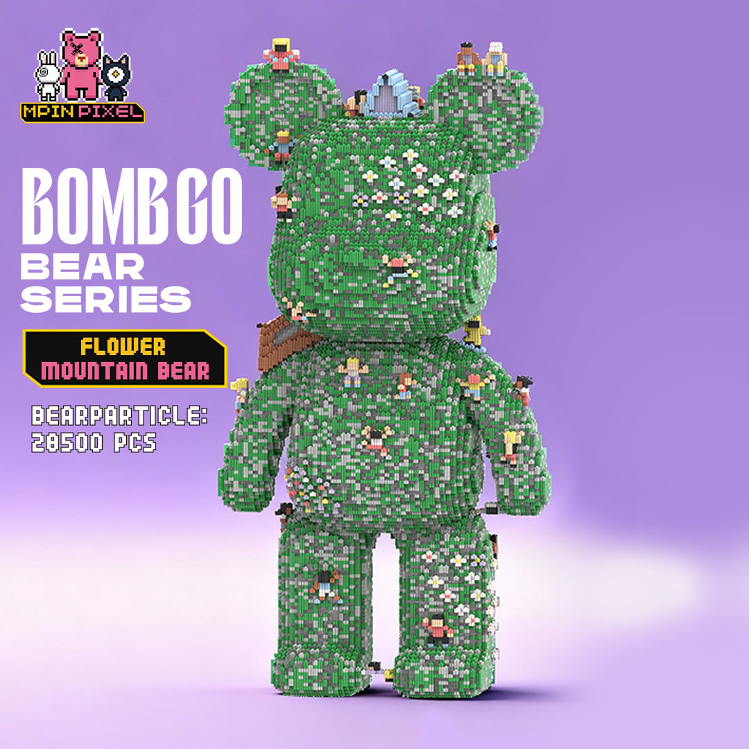 [BOMBGO Bear] Flower Mountain Bear (28500 pcs)