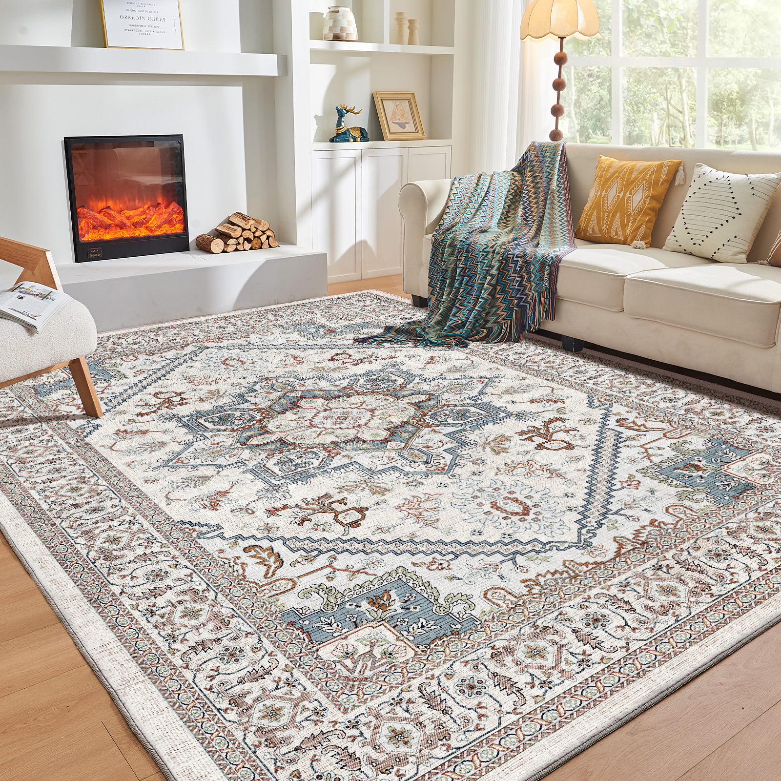 OPPODREAM Washable Rug