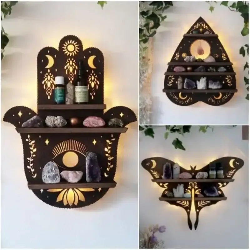 Crystal Shelves
