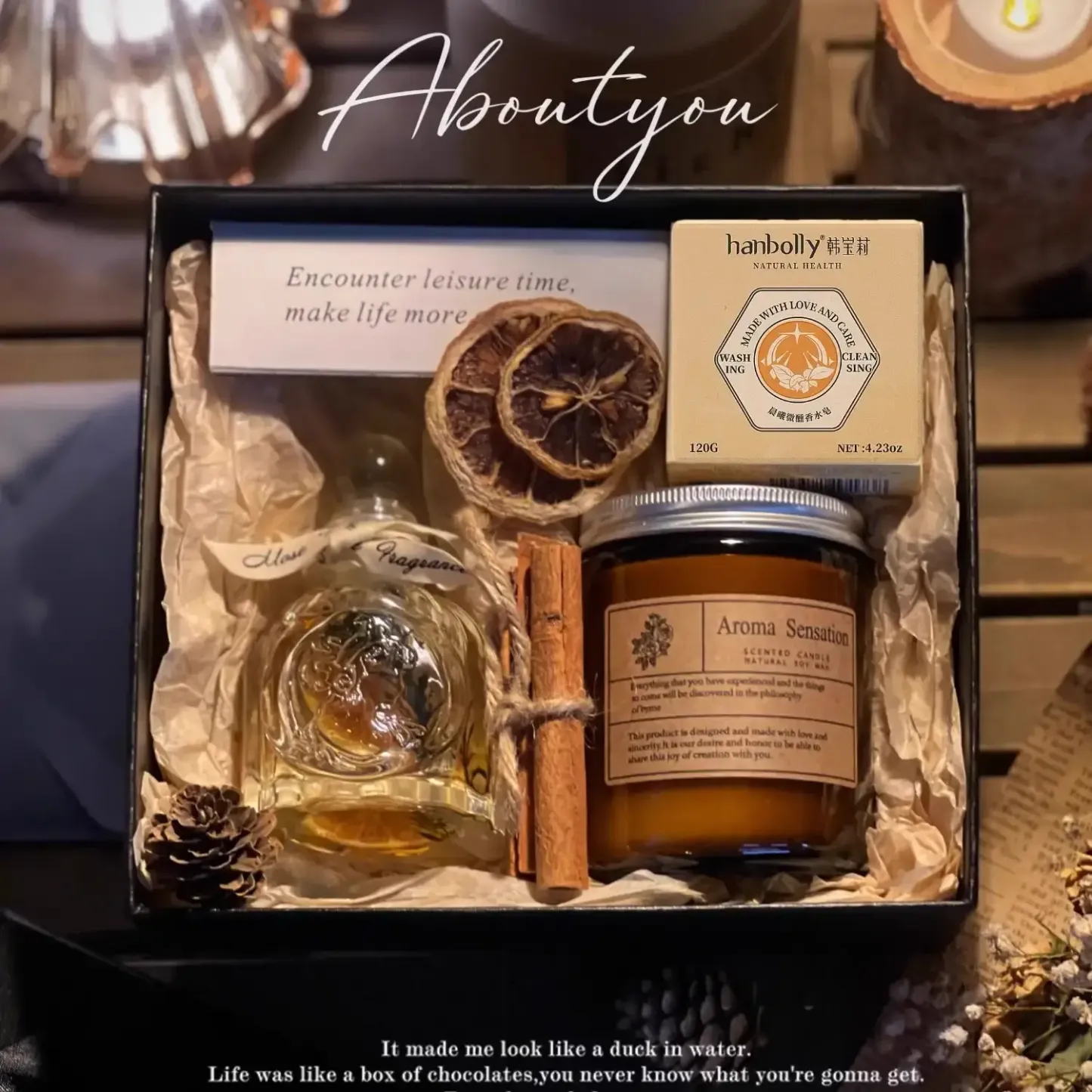 Aromatherapy Candle Gift Box
