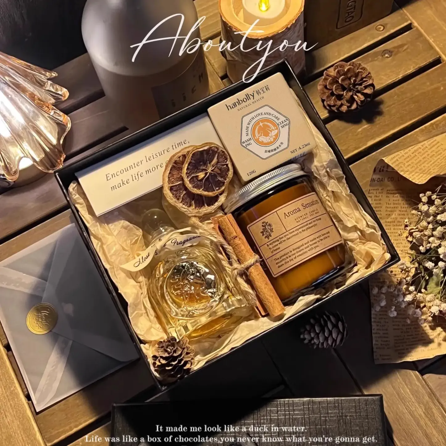 Aromatherapy Candle Gift Box