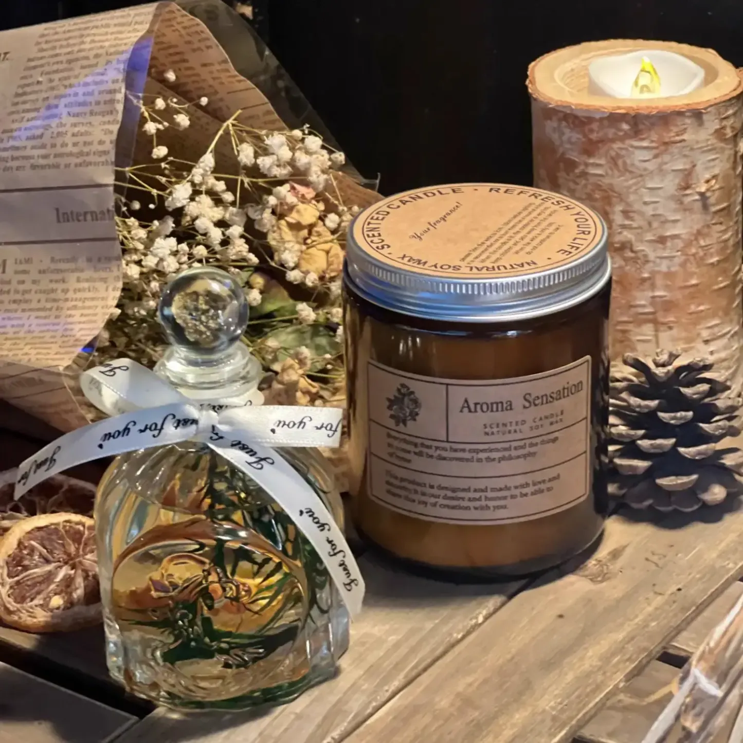 Aromatherapy Candle Gift Box