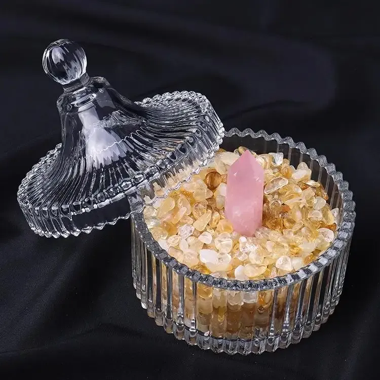 Crystal demagnetizing bowl