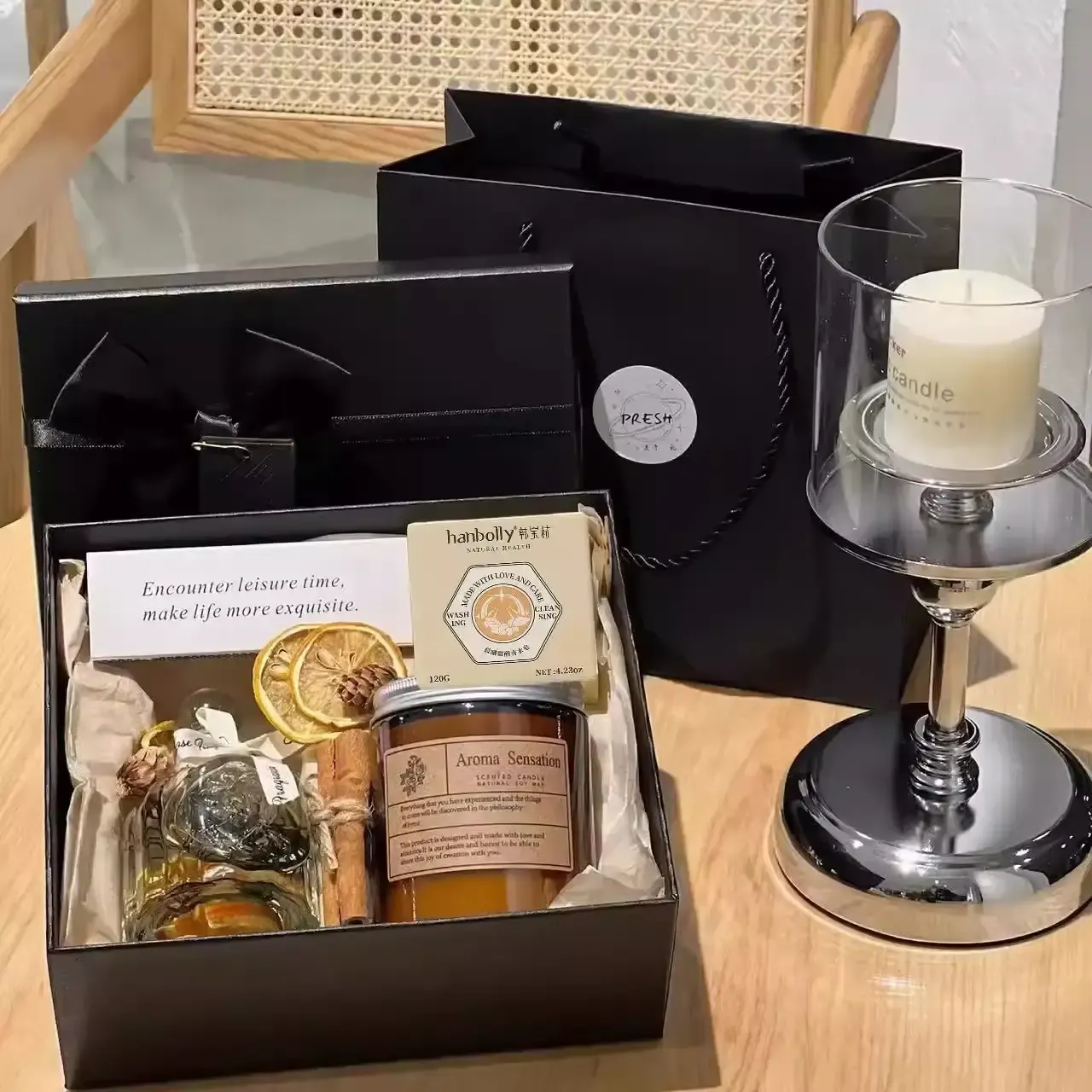 Aromatherapy Candle Gift Box