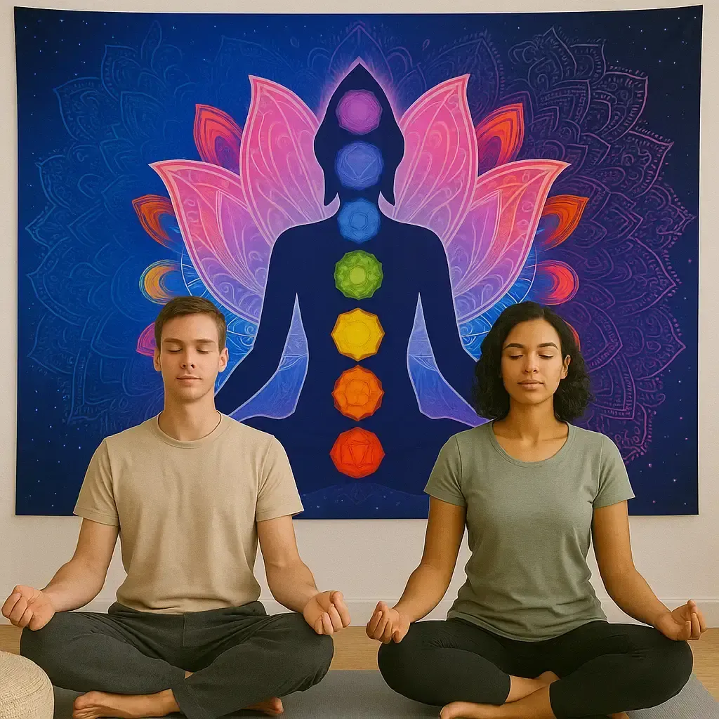 Meditation hanging cloth