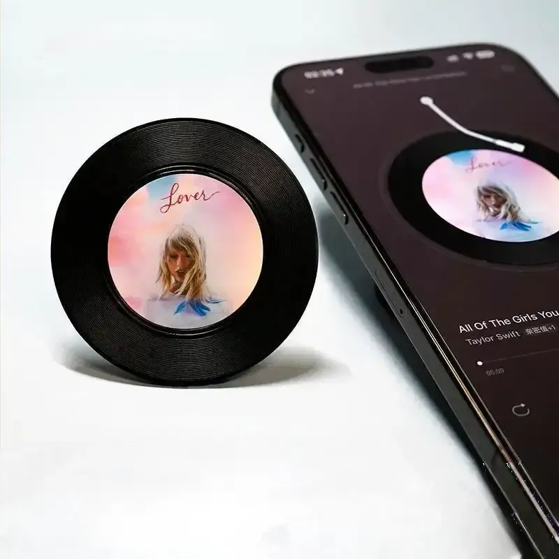 NFC vinyl record fridge magnet
