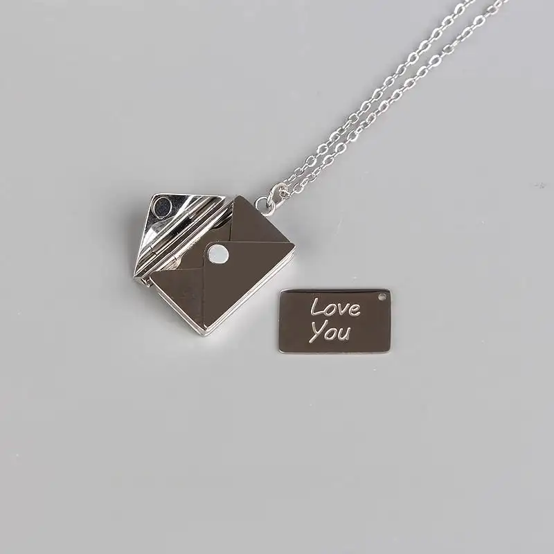 Envelope Necklace Customization