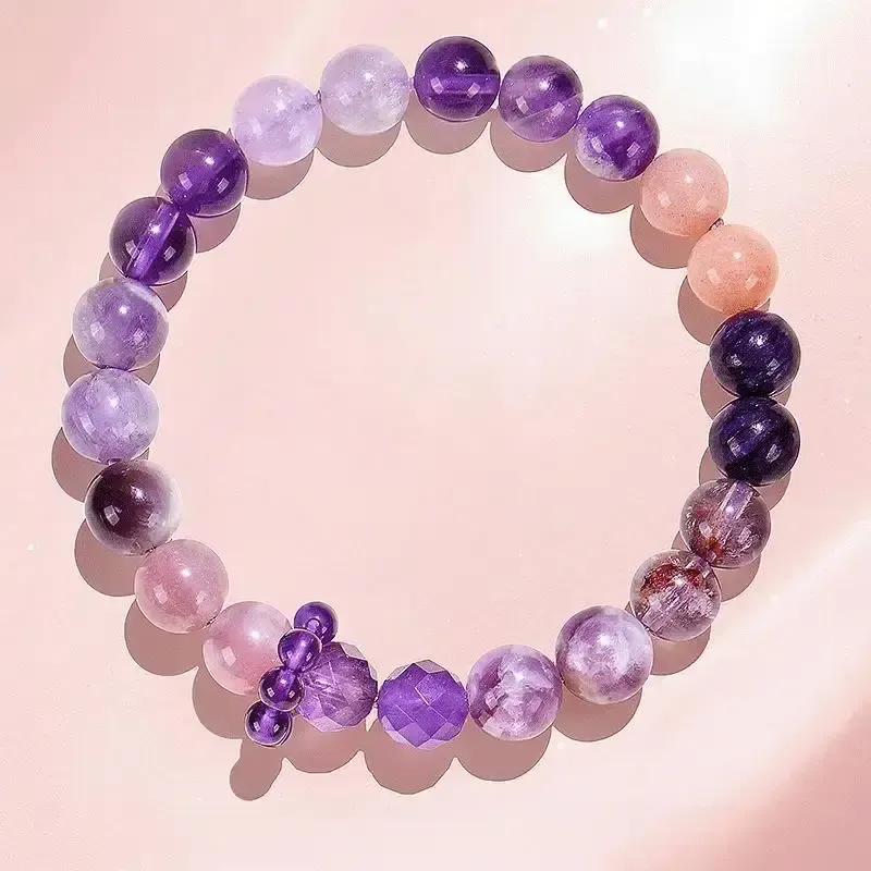 Rebirth Purple Crystal Bracelet
