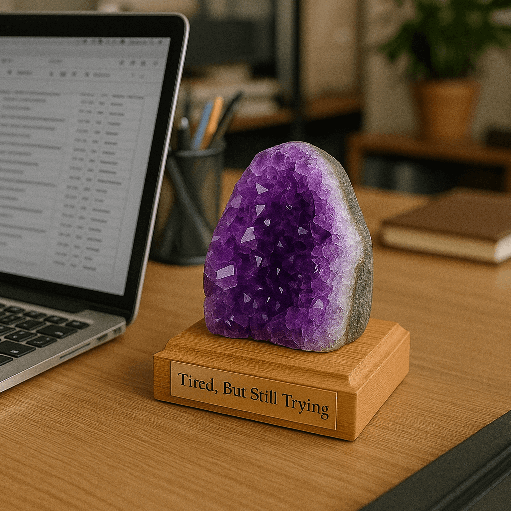 Amethyst Energy Ornaments