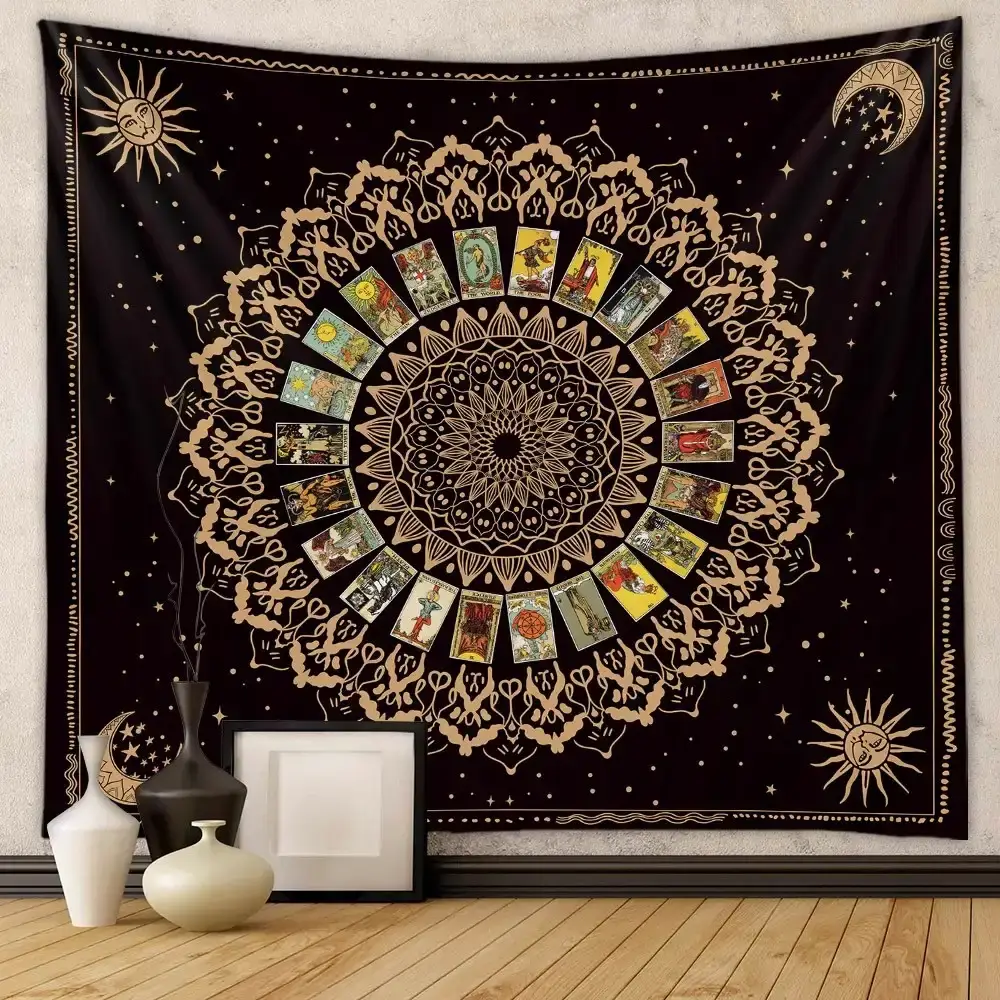 Bohemian Tarot Tapestry
