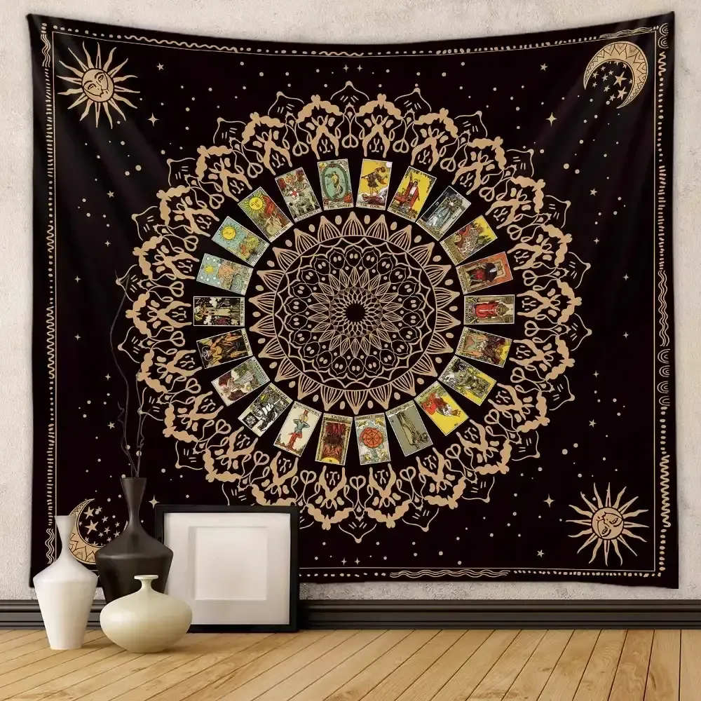 Bohemian Tarot Tapestry