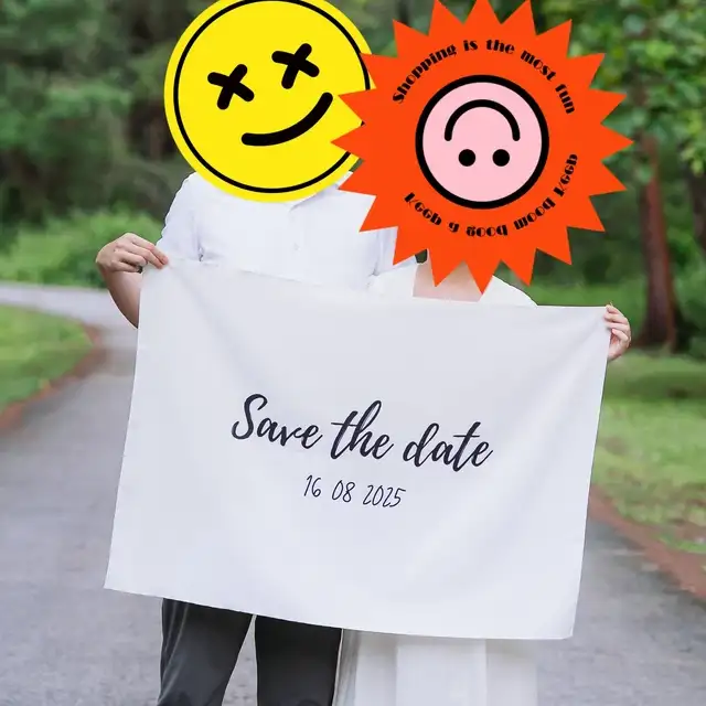 Custom hanging cloth