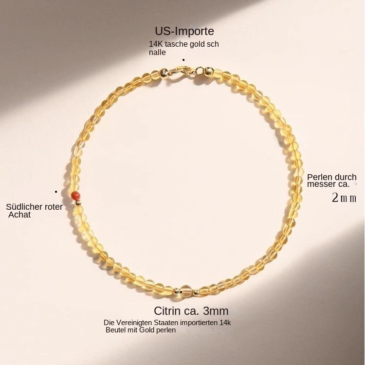 Fortune Citrine Bracelet