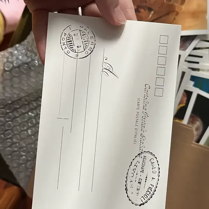 Postcard customization