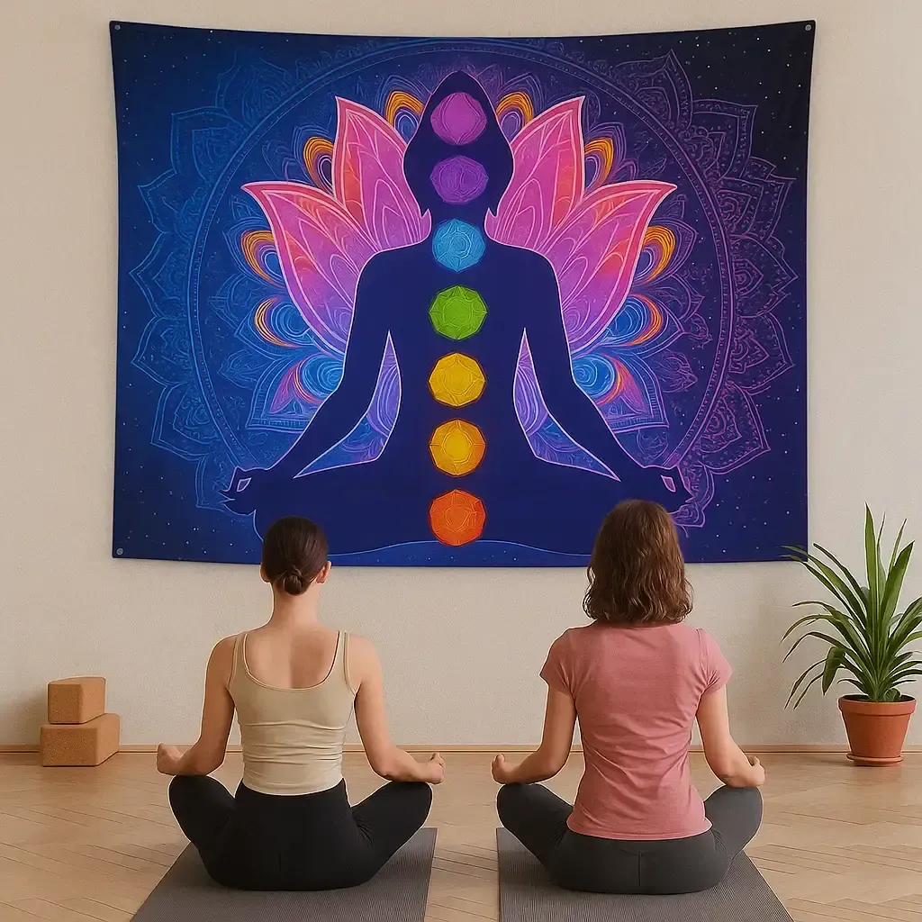 Meditation hanging cloth
