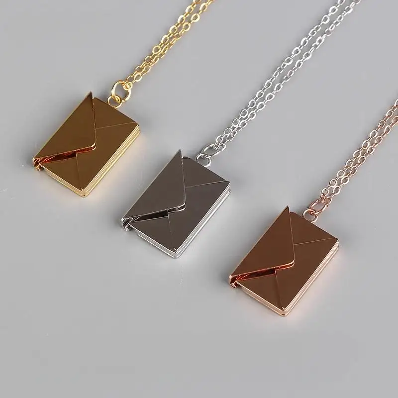 Envelope Necklace Customization
