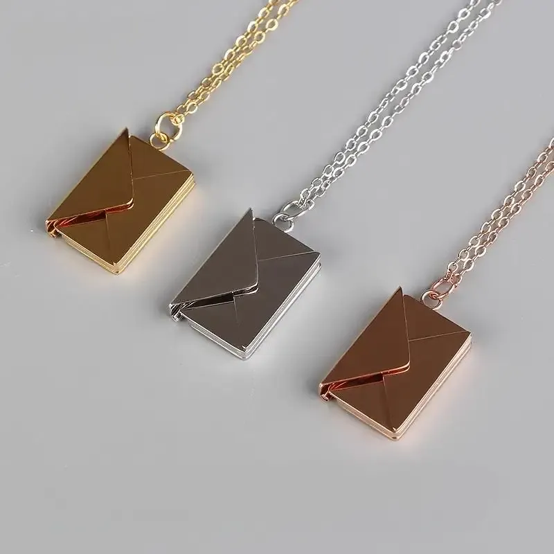 Envelope Necklace Customization