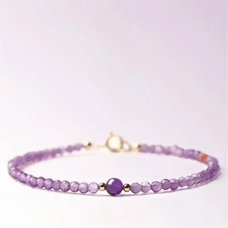 Rebirth Purple Crystal Bracelet