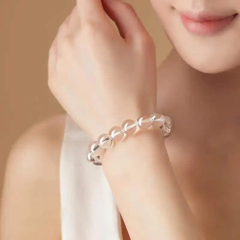 White crystal bracelet