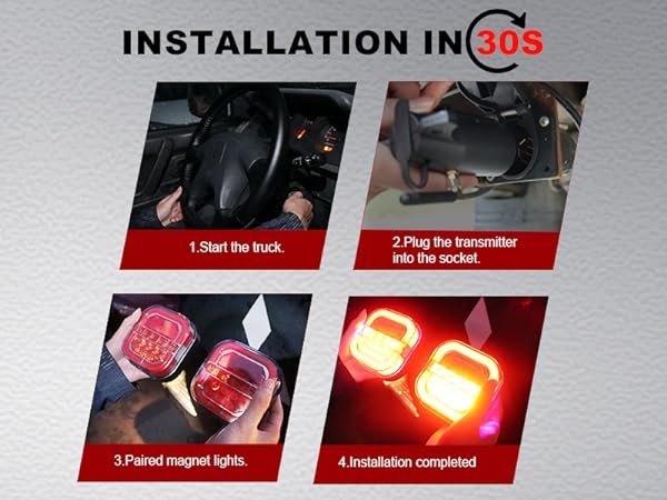 AgriEyes Wireless Trailer Lights-T28