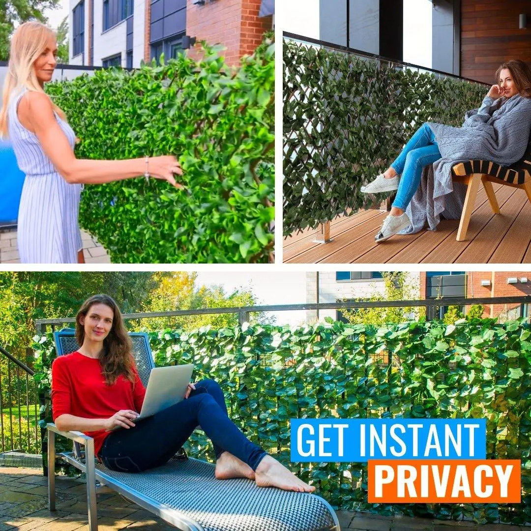 🔥Last Day 75% OFF-Expandable Artificial Realistic Plants Privacy Trellis 50x50cm
