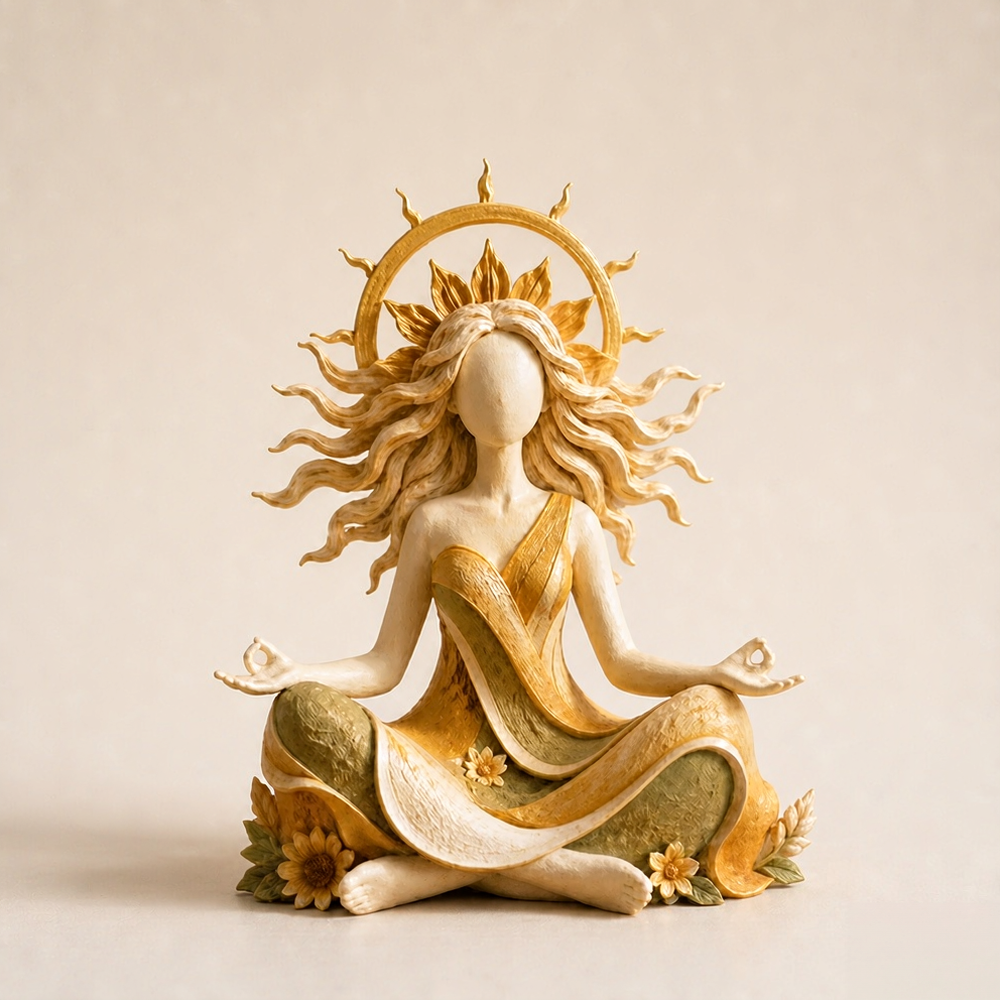 🧘Serenity Growth | Inner Harmony Sculptural Figurine 🌙