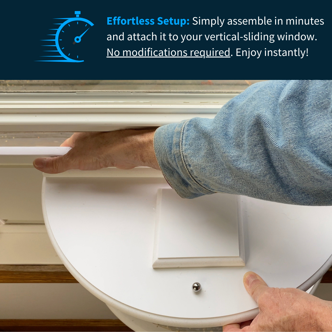 Herethan Window Bird Feeder-Watch Birds from Home