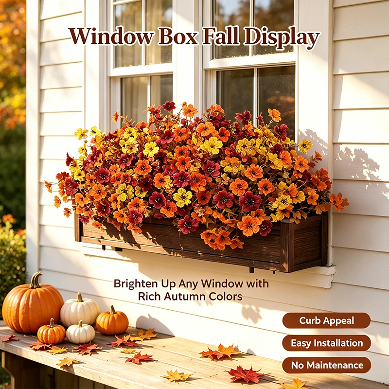 Halloween Sale🔥Artificial Lifelike Floral Bundle for Halloween Autumn Decor