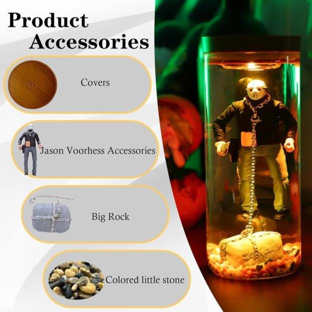 ✨Jason Luminous Water Column Lamp Halloween Decorative Gifts🎁