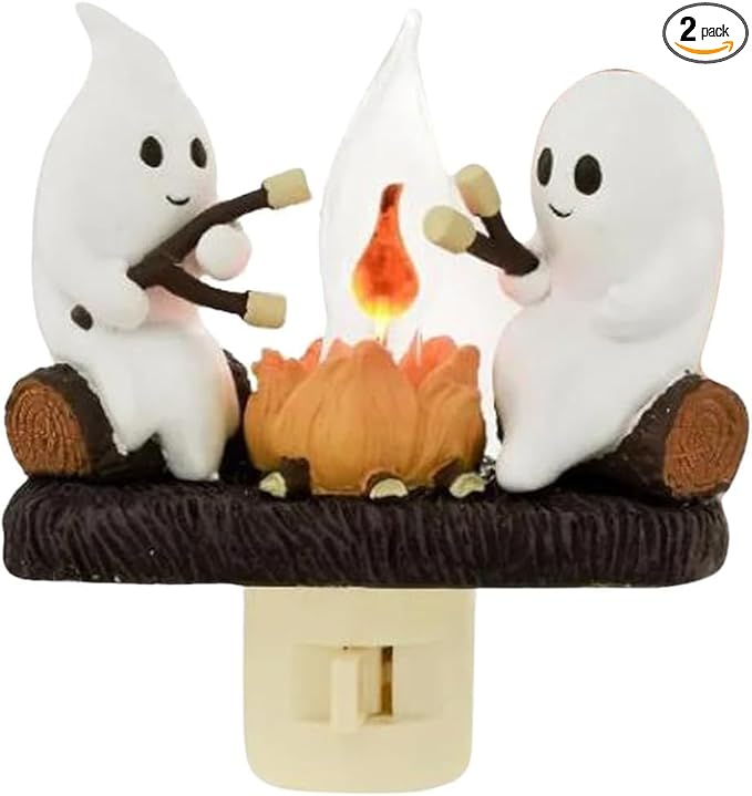 Ghost Campfire Flickering Nightlight