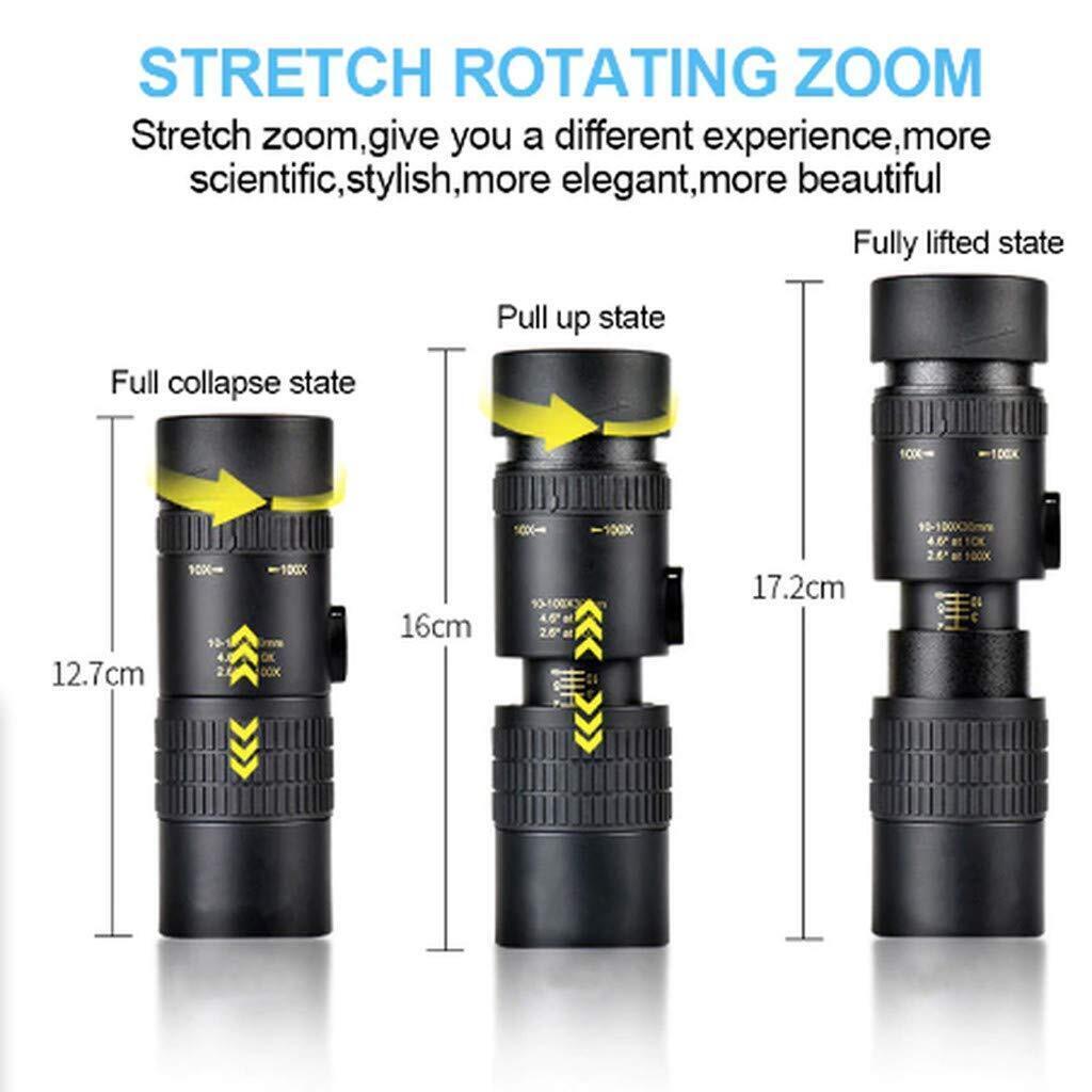 [4K] 30-300X40mm Super Telescope Smart Night Vision Waterproof Zoom Monocular Telescope