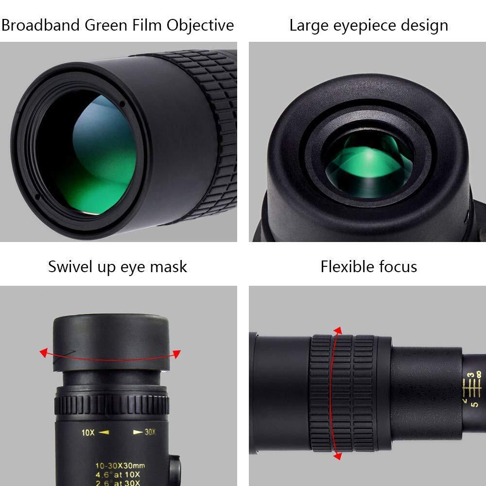 [4K] 30-300X40mm Super Telescope Smart Night Vision Waterproof Zoom Monocular Telescope