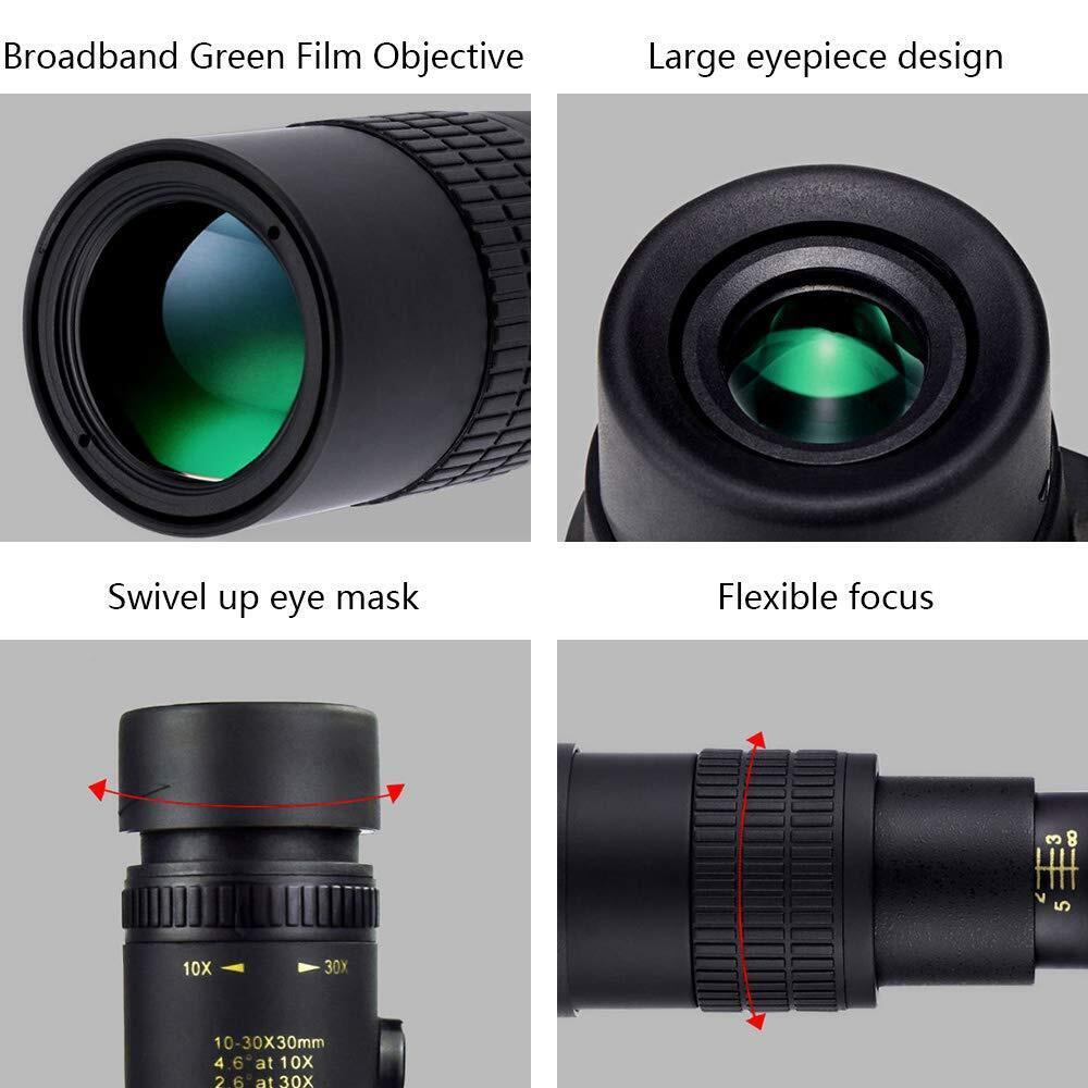 [4K] 30-300X40mm Super Telescope Smart Night Vision Waterproof Zoom Monocular Telescope