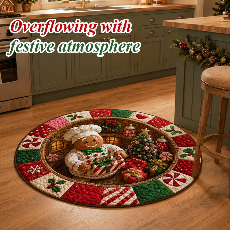 🎄 Festive 3D Christmas Rug | Holiday Decor Rug for Living Room & Home