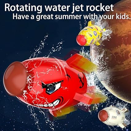 Rocket suspended sprinkler