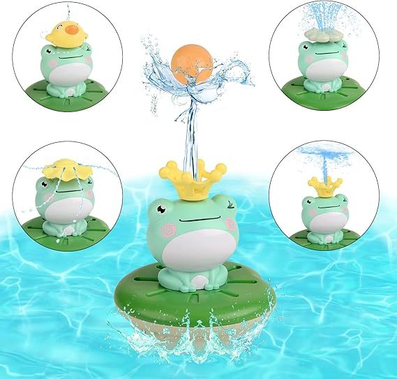 Baby Bath Frog Sprinkler